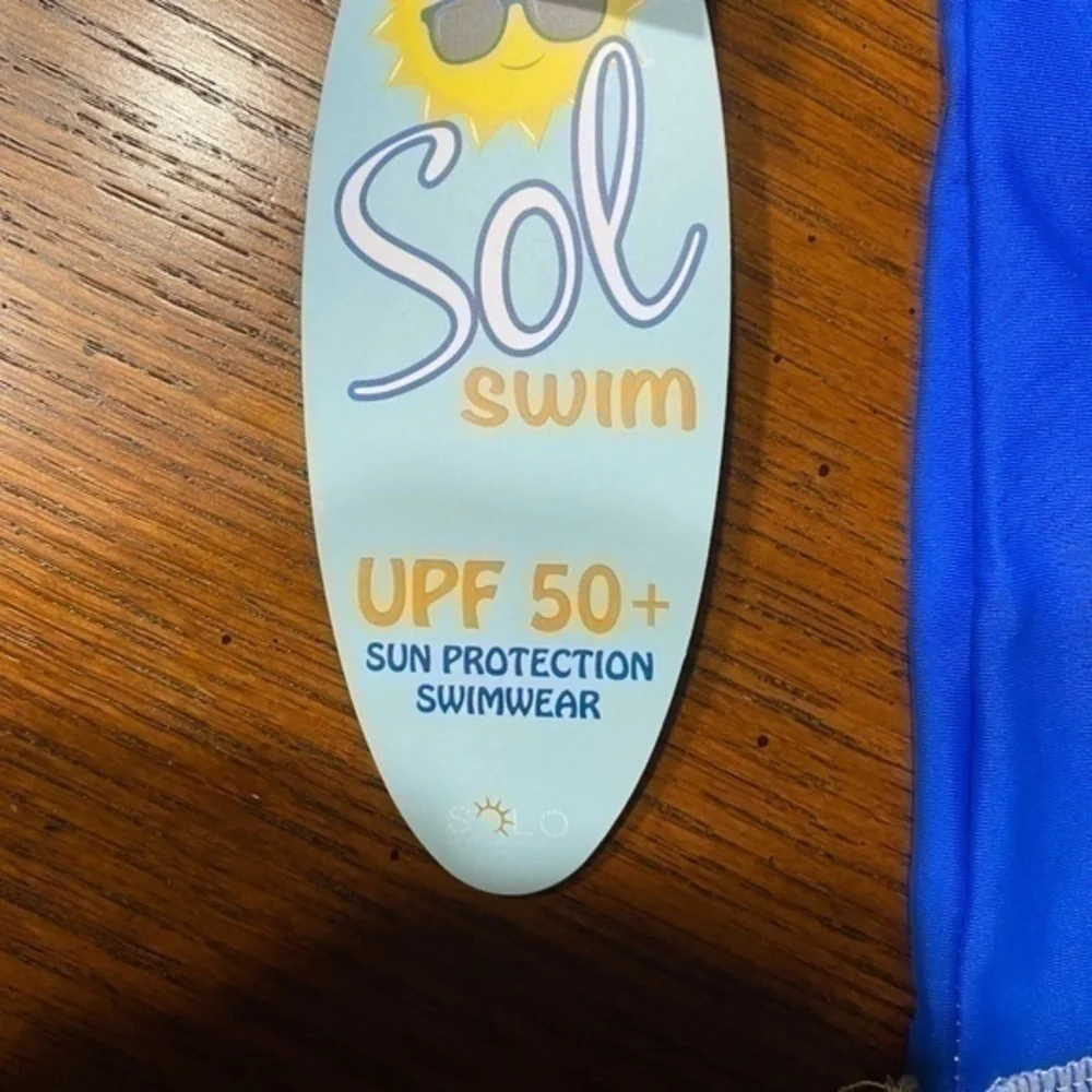 Sol Swim UPF 50 Sun Protection Boys 3/6 Months NWT